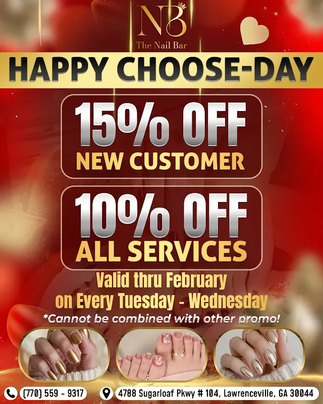 The Nail Bar - 15% OFF NEW CUSTOMER — Nail salon in Lawrenceville